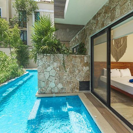 Paramar Ve 005 New Swim Up With Private Jacuzzi Tulum Bagian luar foto