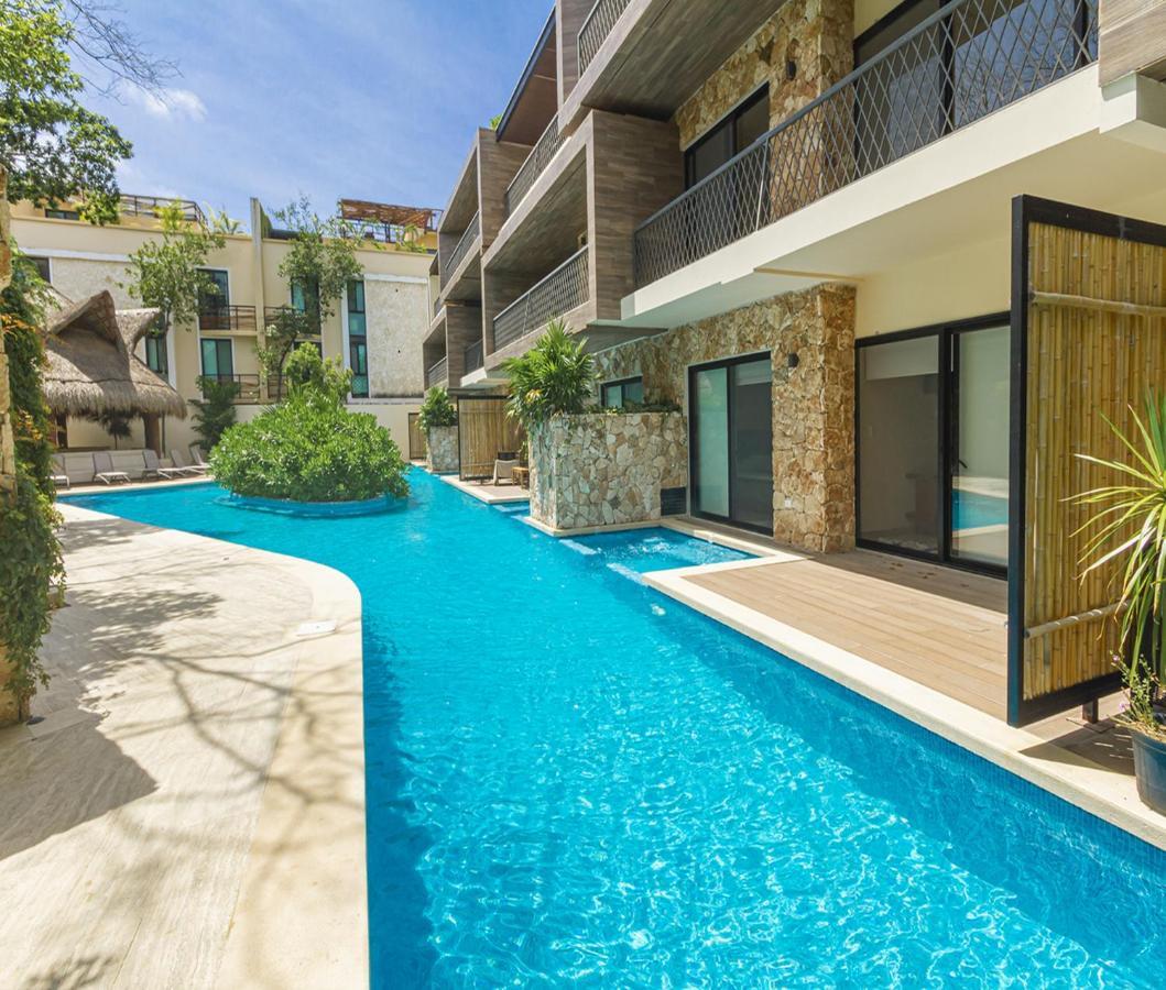 Paramar Ve 005 New Swim Up With Private Jacuzzi Tulum Bagian luar foto