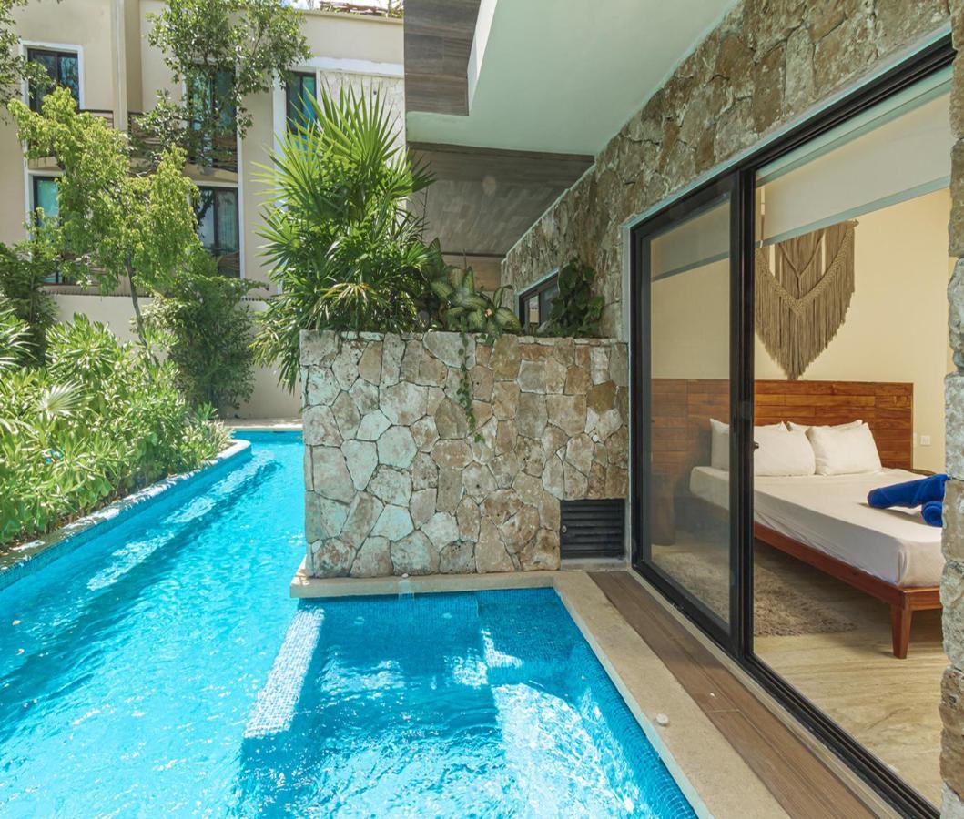 Paramar Ve 005 New Swim Up With Private Jacuzzi Tulum Bagian luar foto